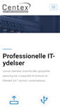 Mobile Screenshot of centex.dk