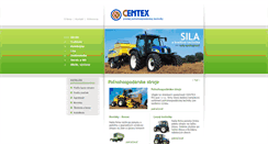 Desktop Screenshot of centex.sk